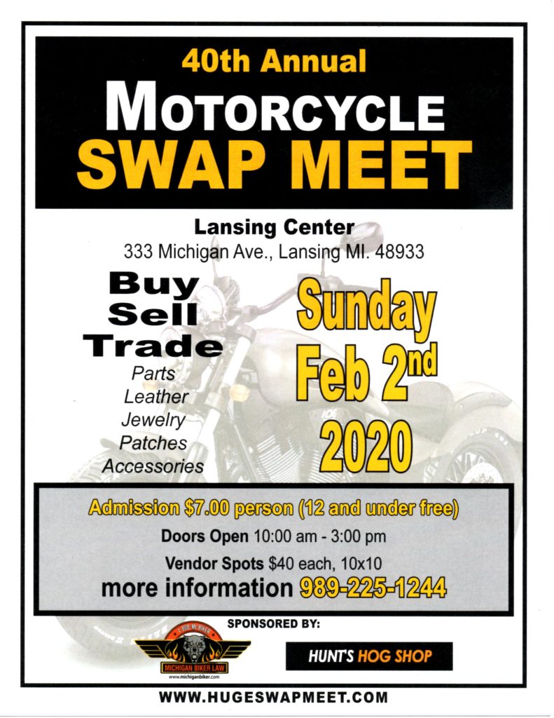 40th Annual Motorcycle SWAP MEET Huge Motorcycle Swap Meet
