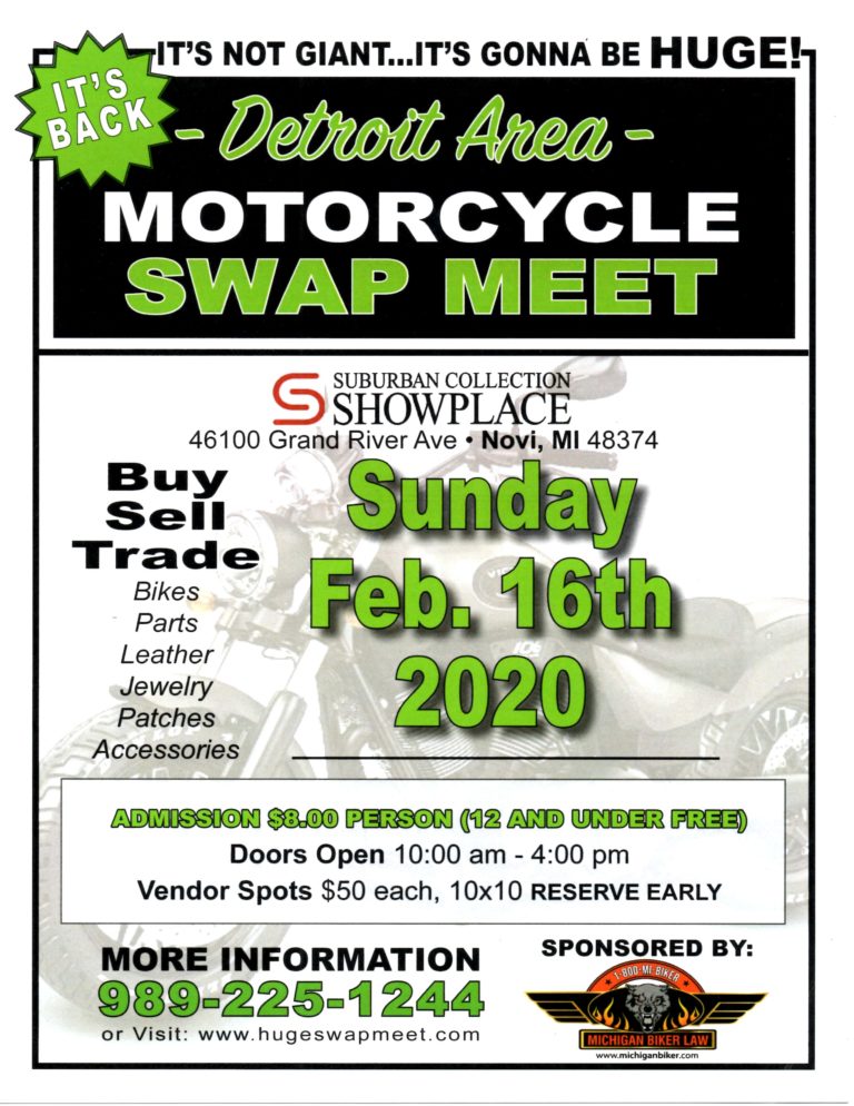 Detroit Area Motorcycle Swap Meet Huge Motorcycle Swap Meet