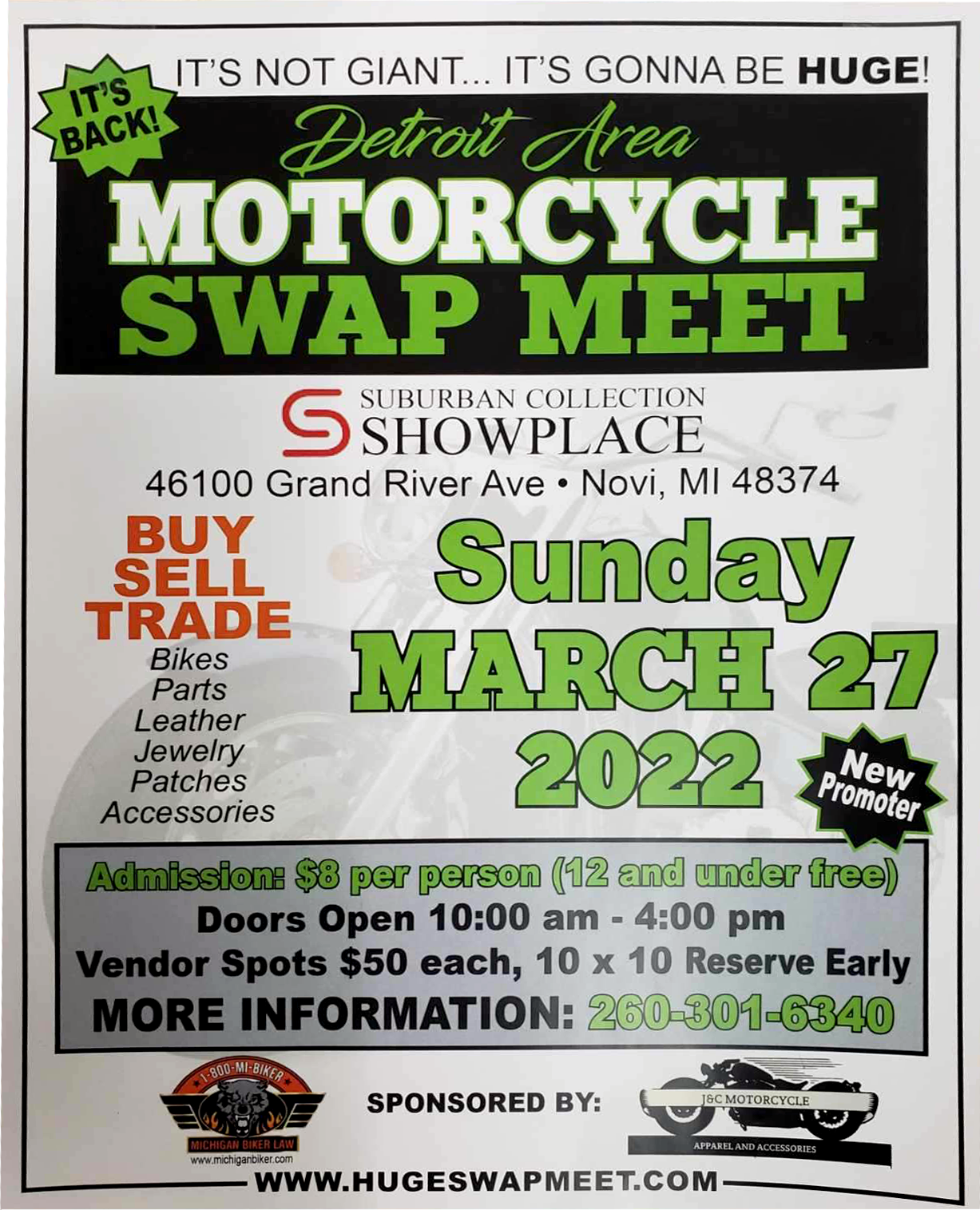Detroit Area Swap Meet - March 27