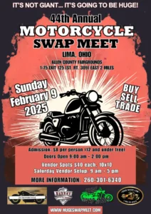 2-9-2025 Lima, Ohio Swap Meet Flyer