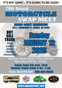 1-12-2025 Marion, Ohio Swap Meet Flyer