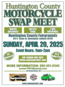 4-20-2025 Huntington, Indiana Swap Meet