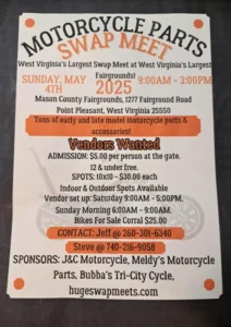 5-4-2025 Point Pleasant, West Virginia Swap Meet Flyer