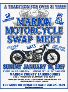 Marion Motorcycle Swap Meet